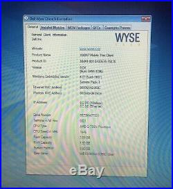 Wyse Dell X90M7 Thin Client Laptop 1.6GB RAM NEW
